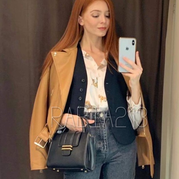 ZARA FLAP CITY BAG - Picture 3 of 12